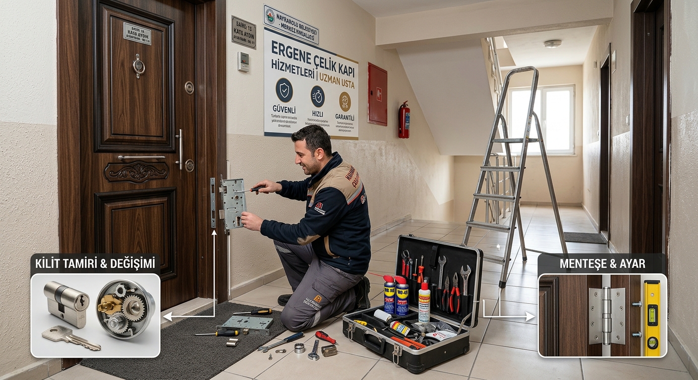 Tekirdağ Hayrabolu Çelik Kapı Tamiri